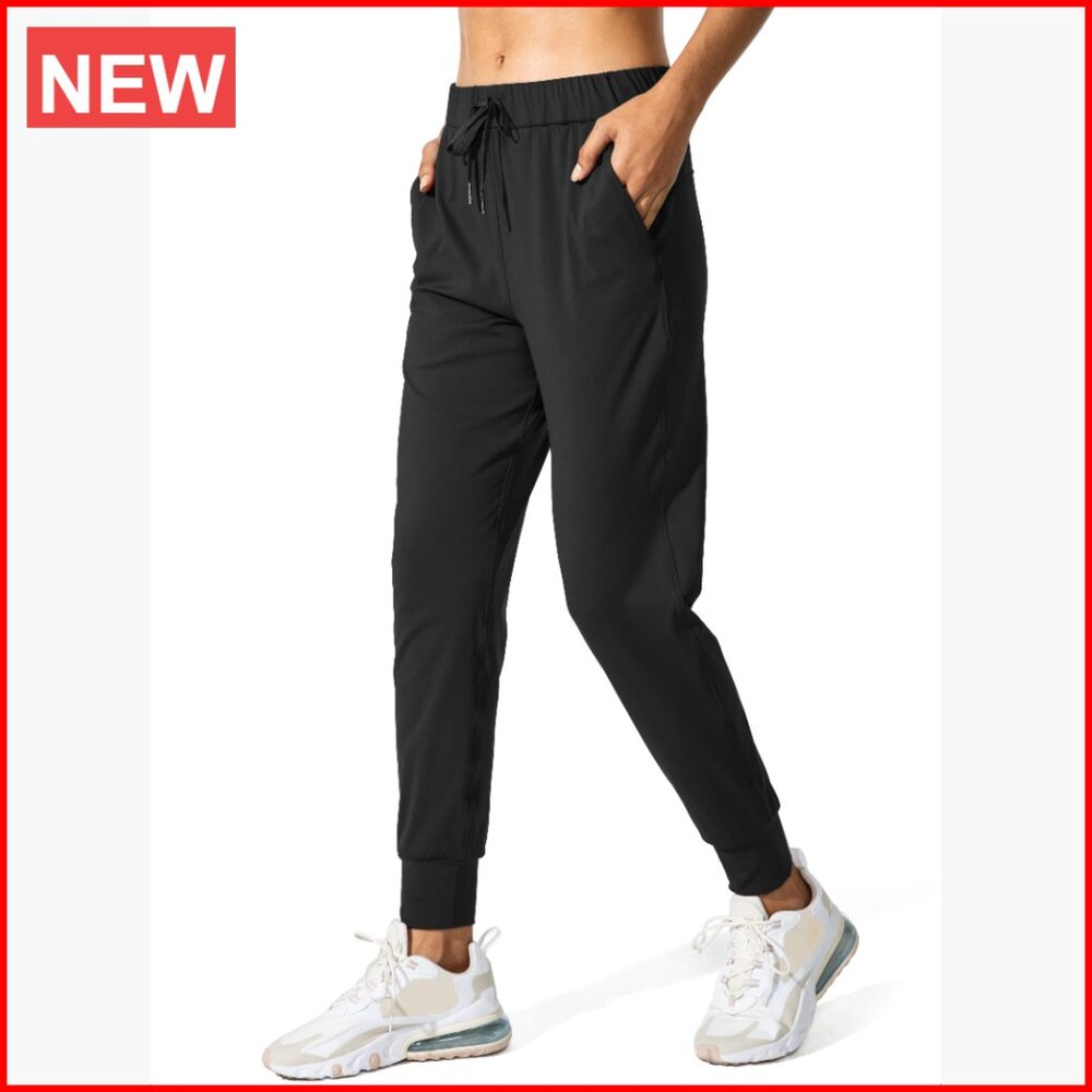 Polyamide Elastane Joggers with Drawstring and De… - image 7